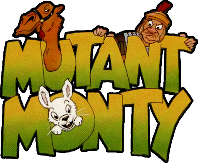 Mutant Monty logo for ZX Spectrum